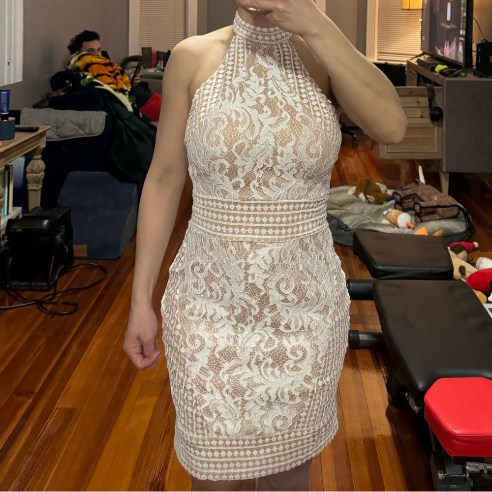 White Lace Dress